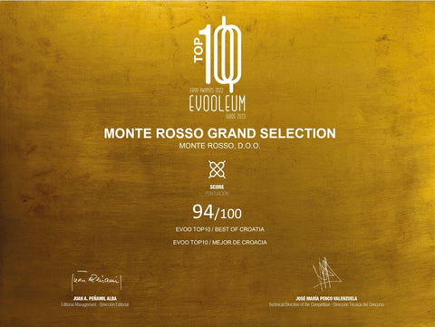 Monterosso Grand Selection 0.25l Extra Virgin Olive Oil