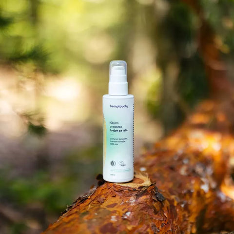Volume of body lotion 200 ml, Hemptouch
