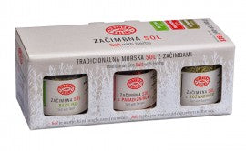 Set začimbna sol - paradižnik, bazilika, rožmarin (40+40+55g)