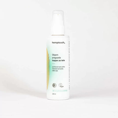 Volume of body lotion 200 ml, Hemptouch