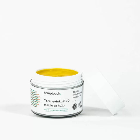 Therapeutic CBD ointment for skin