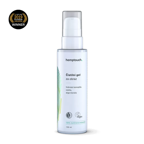 Čistilni gel za obraz 100 ml, Hemptouch