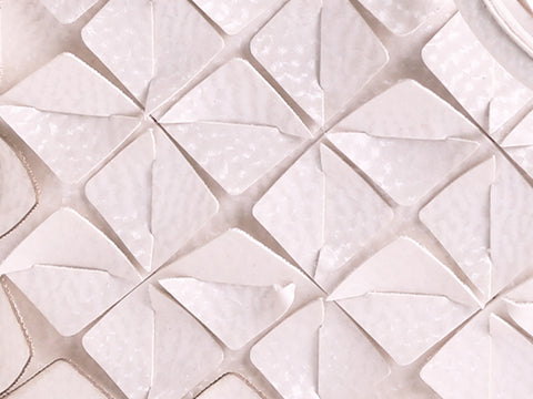 Cube bag - white shoulder bag