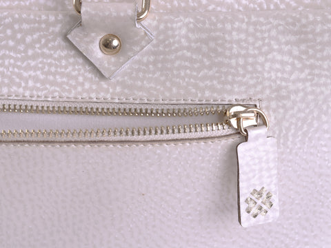 Cube bag - white shoulder bag