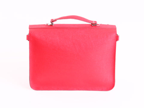 Cube bag - red shoulder bag