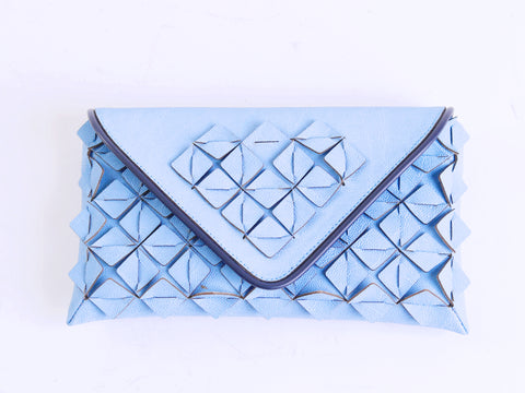 Cube bag - letter blue