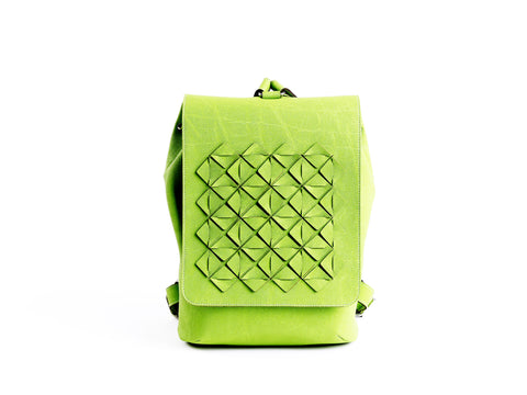 Cube bag - backpack green