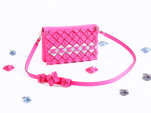 Cube bag - small pink