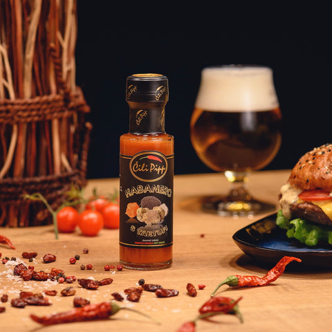 Pekoča omaka Habanero s tartufi