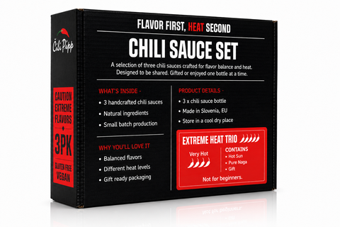 Extreme Heat Trio Gift Box 3x100g