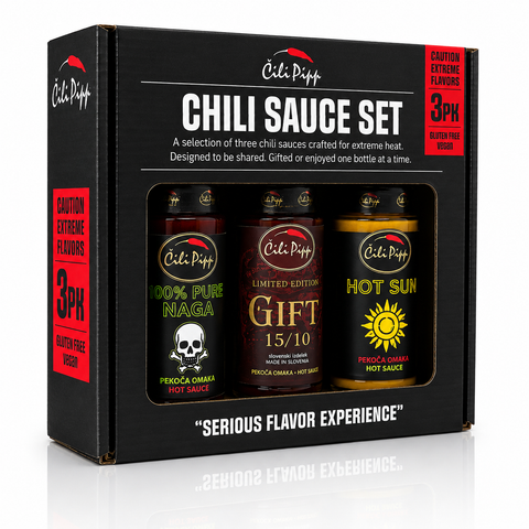 Extreme Heat Trio Gift Box 3x100g