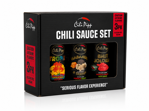Gourmet Heat Trio Gift Box 3x100g