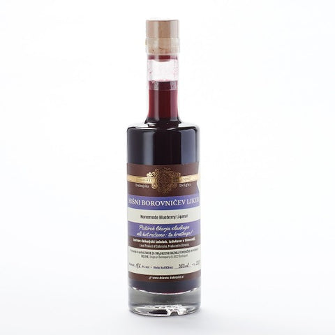 House blueberry liqueur