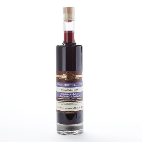 House blueberry liqueur