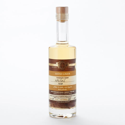 Homemade Pear Liqueur