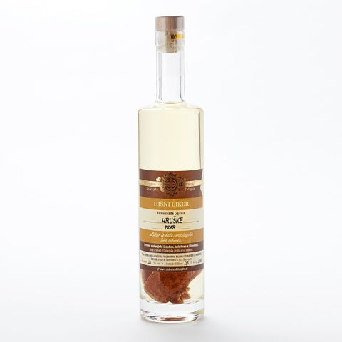 Homemade Pear Liqueur