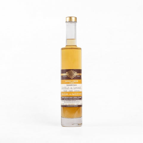 Homemade Liqueur - Sage and Lemon