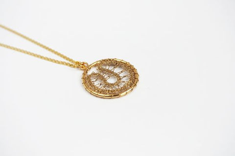 Miniature – Double | Bobbin wind pendant