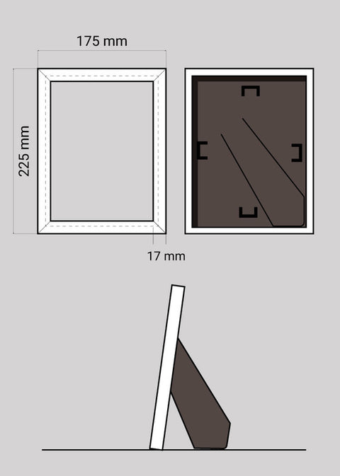 Mini grafika v okvirju Tomos 4