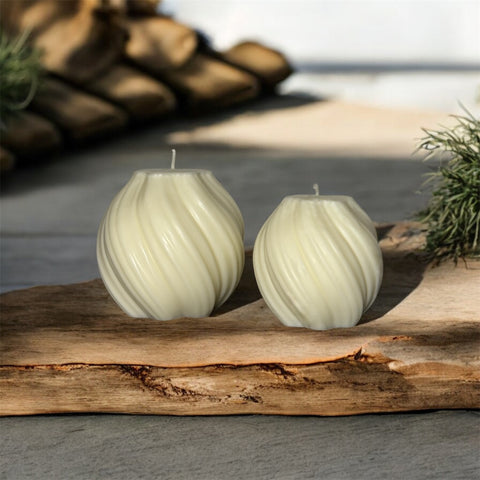 Candle Velvet Swirl - Large
