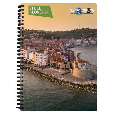 3D notesnik A5 - PIRAN