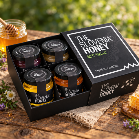 The Slovenia Honey - slovenski med 4x različni okusi