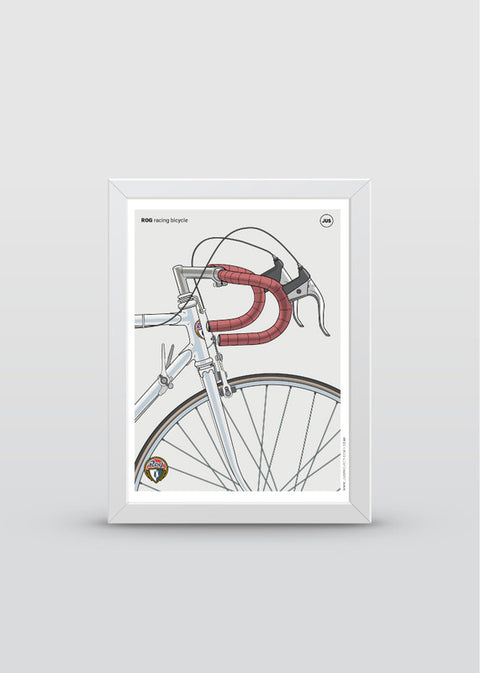Mini graphic in the frame of the Racing Wheel Rog / balance