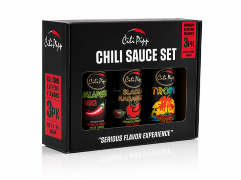 Sweet Heat Trio Gift Box 3x100g