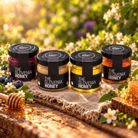 The Slovenia Honey - slovenski med 4x različni okusi