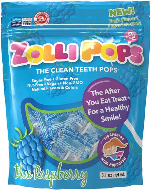 ZOLLIPOPS Lollipops Bag – BLUE RASPBERRY