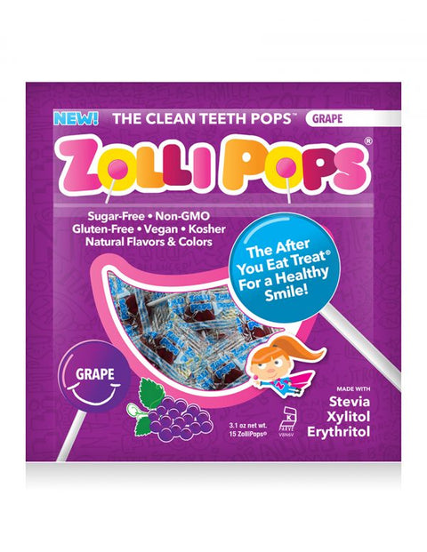 ZOLLIPOPS lollipops bag – GRAPE