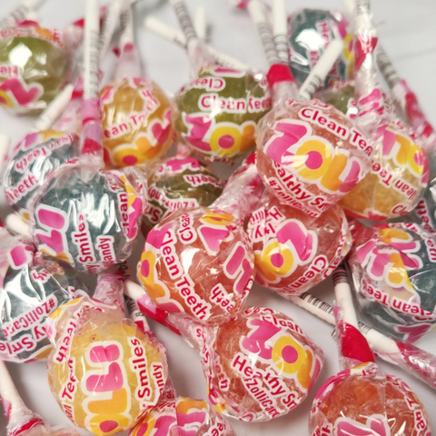 ZOLLI BALL POPZ mixed lollipops bag – MIDI
