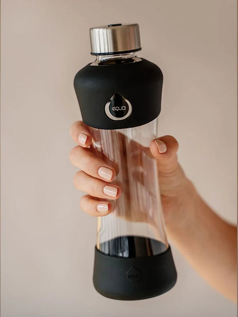Active Black Water Bottle