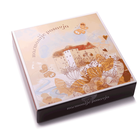 Bonboniera Harmonije Posavja – 9 pralin, 130 g