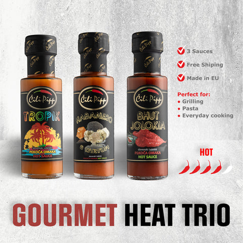 Gourmet Heat Trio Gift Box 3x100g