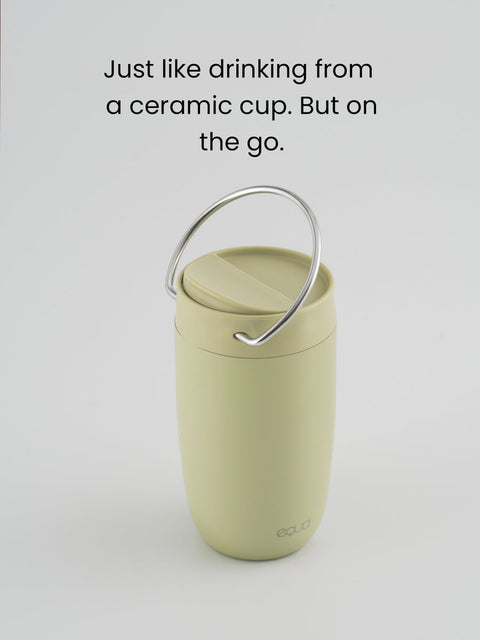 Matcha thermos mug