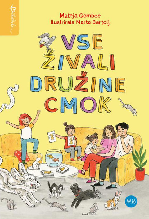 Vse živali družine Cmok - Mateja Gomboc