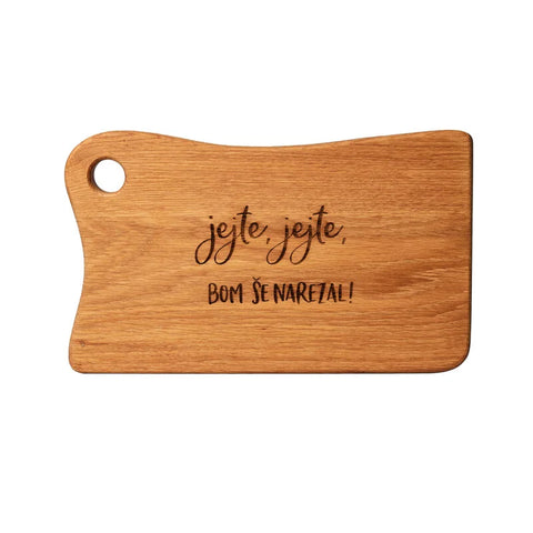 WOODEN BOARD ‘EAT, EAT, I’LL CUT IT AGAIN!’®