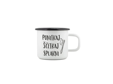 'EMBROIDERED POT 'TOOTHBRUSH''