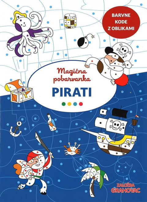 Magična pobarvanka: Pirati