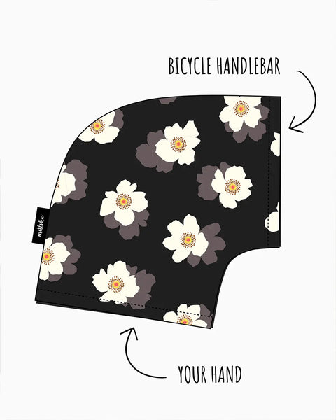 Gloves Mittske Black Daisy