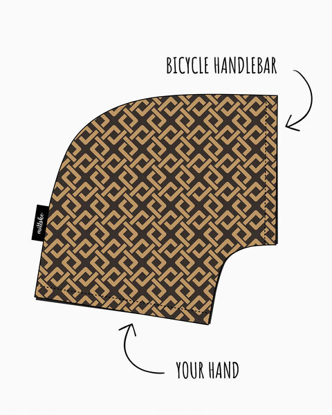 Gloves Mittske Brown Chain