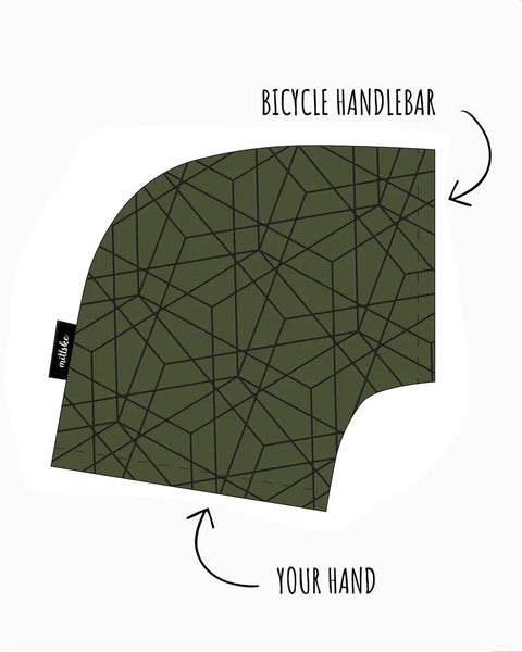 Gloves Mittske Dark Green Mesh