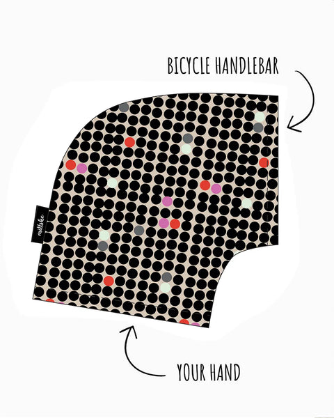 Gloves Mittske Mix White Dots