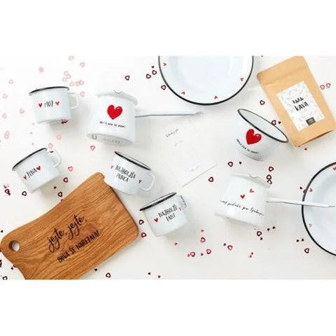 GIFT SET 'MAN AND WOMAN' WITH A BOARD AND COFFEE
