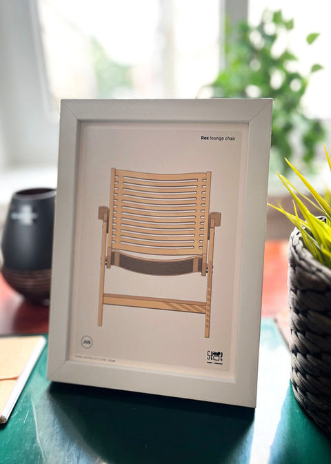 Mini graphic in the frame of Armchair Rex