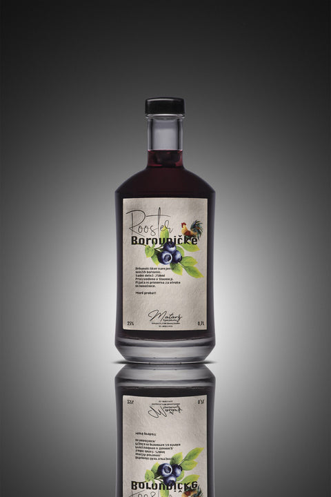 Blueberry brandy 0.7L