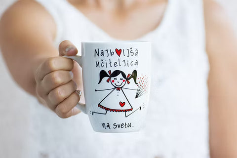 Skodelica 'Najboljša učiteljica na svetu'