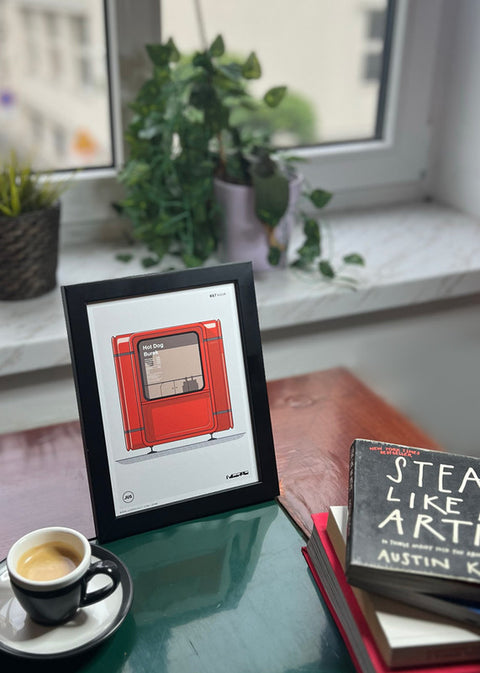 Mini grafika v okvirju Kiosk K67