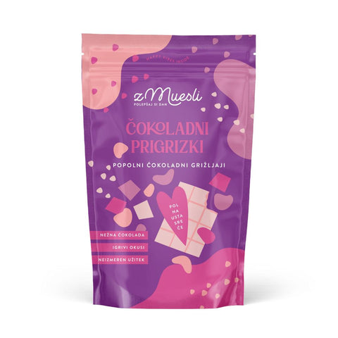 zMuesli prigrizki - Čokoladni poljubček